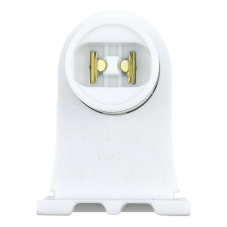 Jandorf Socket Low Profile Plunger Fluorescent Lamp Socket C60494